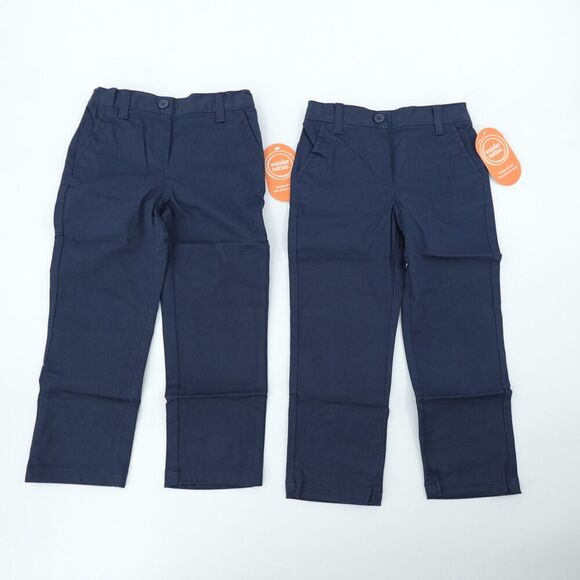 wonder nation Other - 2 Wonder Nation Pants Boys 2T Toddler Navy Blue Flat Front School Uniform Bundle
